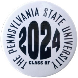 button The Pennsylvania State University Class of 2024
